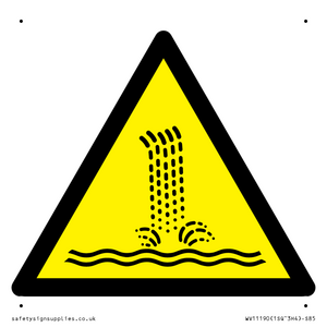 W517 Warning: Artificial waterfall/water cascade